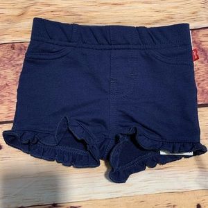 NWOT Levi’s navy cotton girls shorts sz 12 months